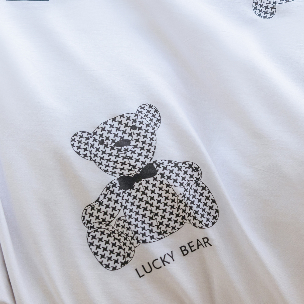 Комплект постельного белья на резинке Сатин Люкс KIDS 100% хлопок CDKR063