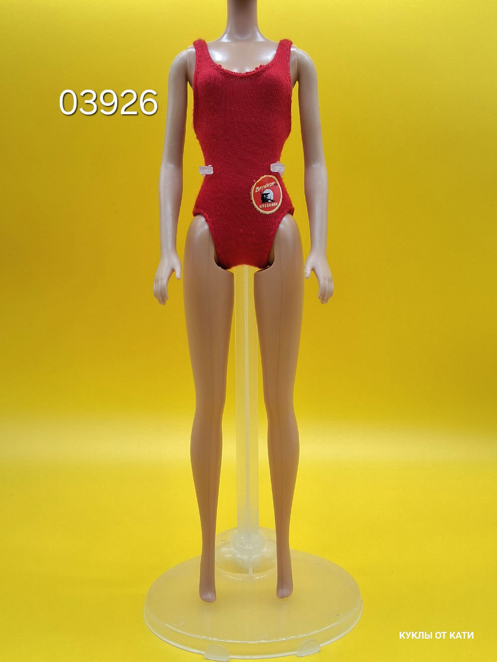 Одежда для куклы Барби винтаж купальник боди 03926