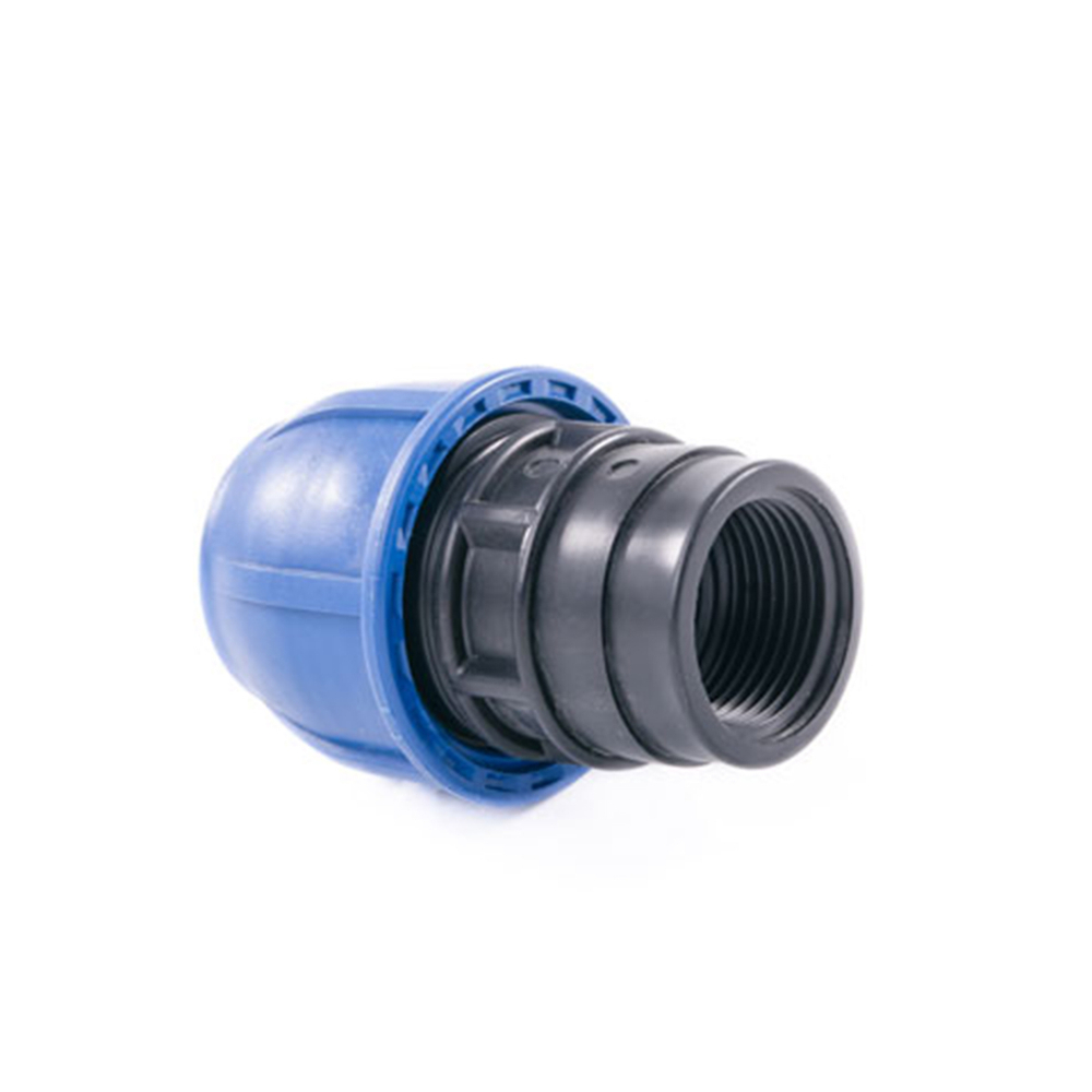 Муфта компрессионная для ПНД труб Lammin, внутренняя резьба, 20 x 1"