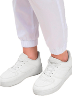 Брюки медицинские женские Doctor Big 1-20-01-0 на резинке, белый, 48