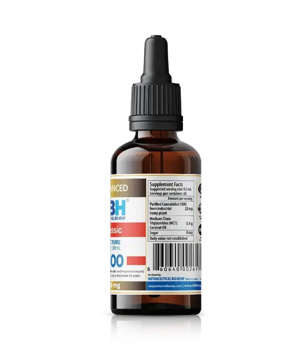 NBHemp - CBD Classic Advanced 1500 mg 30 ml
