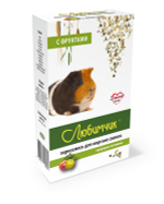 Любимчик Корм для Морских свинок, с фруктами, 400 г