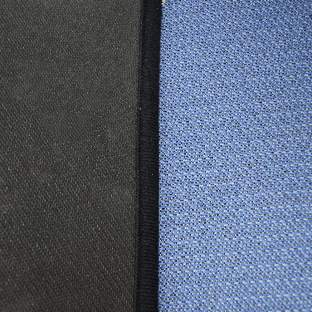 Коврик придверный 50*80см "Геометрия" желто-синий с листом, полиэстер (2)