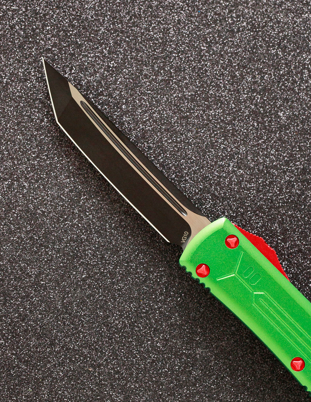 Автоматический складной нож Ultratech Bounty Hunter T/E VG10 123-10BHT (светло-зеленый)