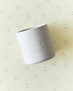 ZARA HOME Детская силиконовый стаканчик "Слоник", серый