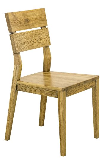 Стул Кёльн (дуб/тон Светлый дуб с черной патиной 004/жесткое сиденье)