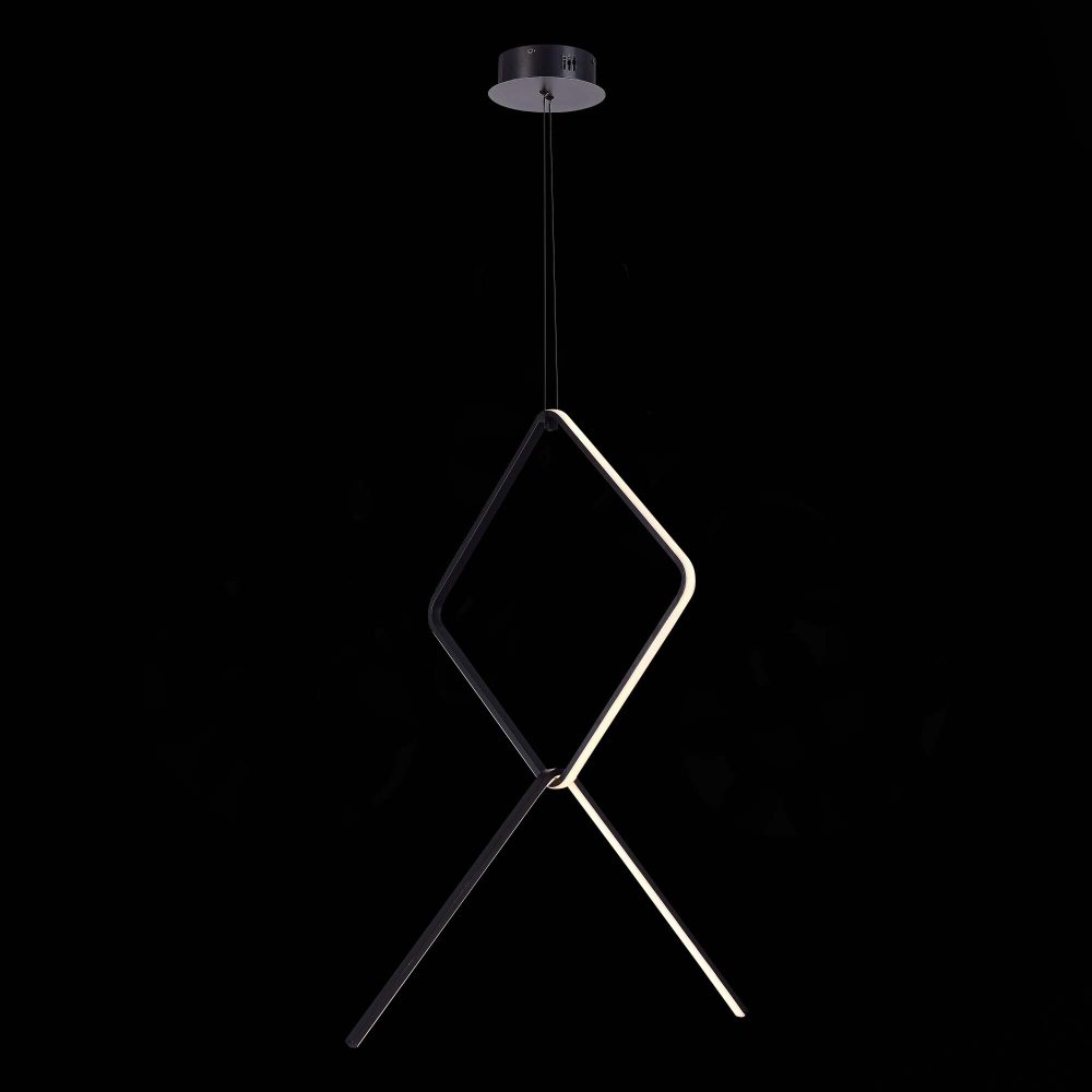 SL6113.443.01 Светильник подвесной ST-Luce Черный LED 1*50W 3000K