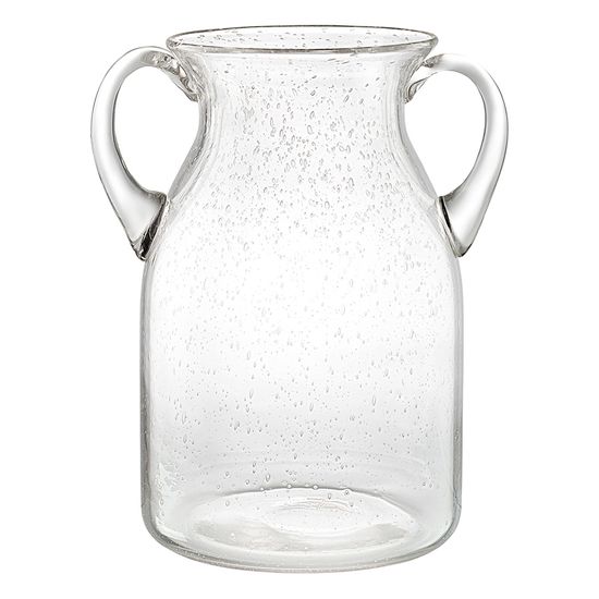 Ваза для цветов flowi, 25 см, прозрачная