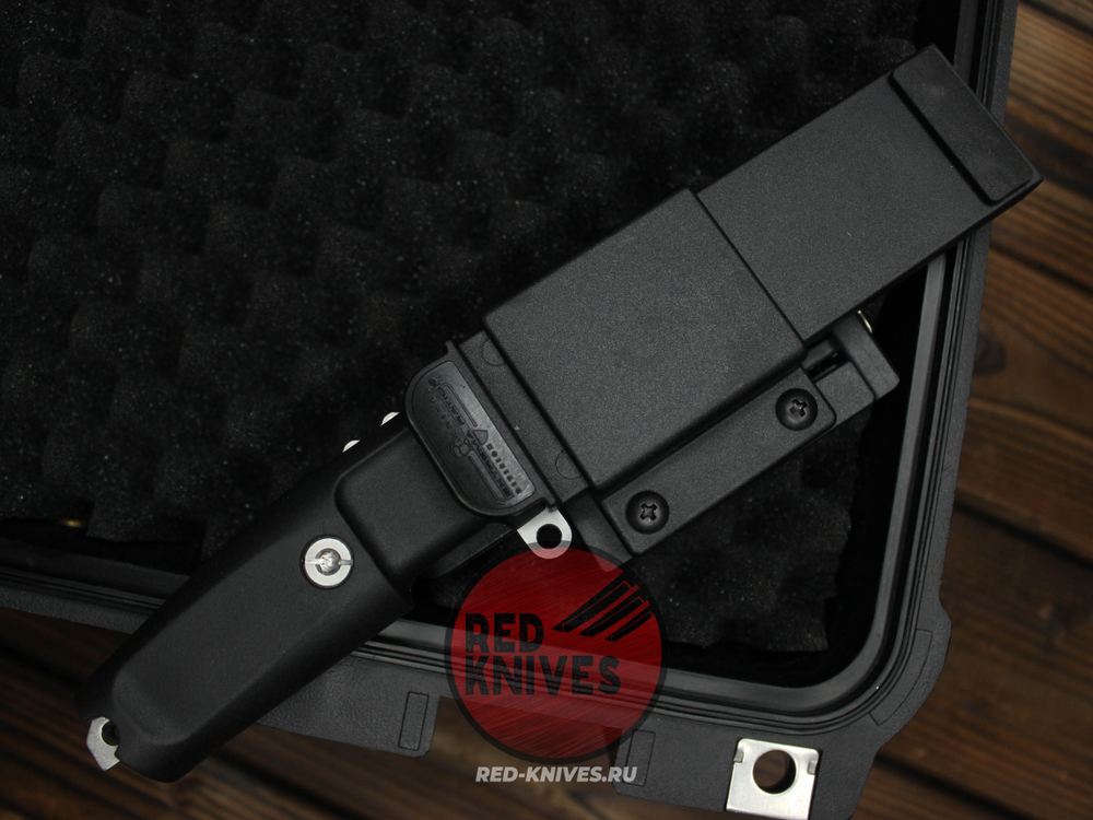 Нож Extrema Ratio Shrapnel OG А+++ V.2026 - черная рукоять, клинок свеилый