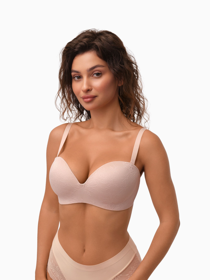Бюстгальтер Балконет Snowdrop с формованными чашками на стане
