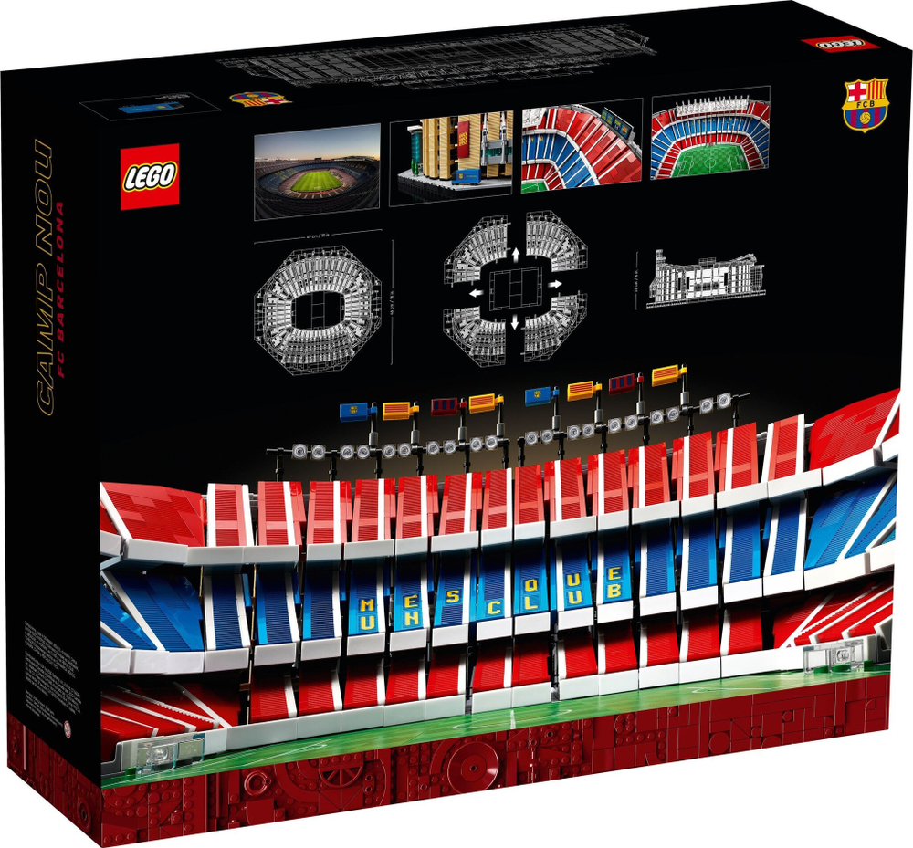 LEGO Creator Expert: Стадион Camp NOU FC Barcelona 10284 — Camp Nou - FC Barcelona — Лего Креатор Создатель Эксперт