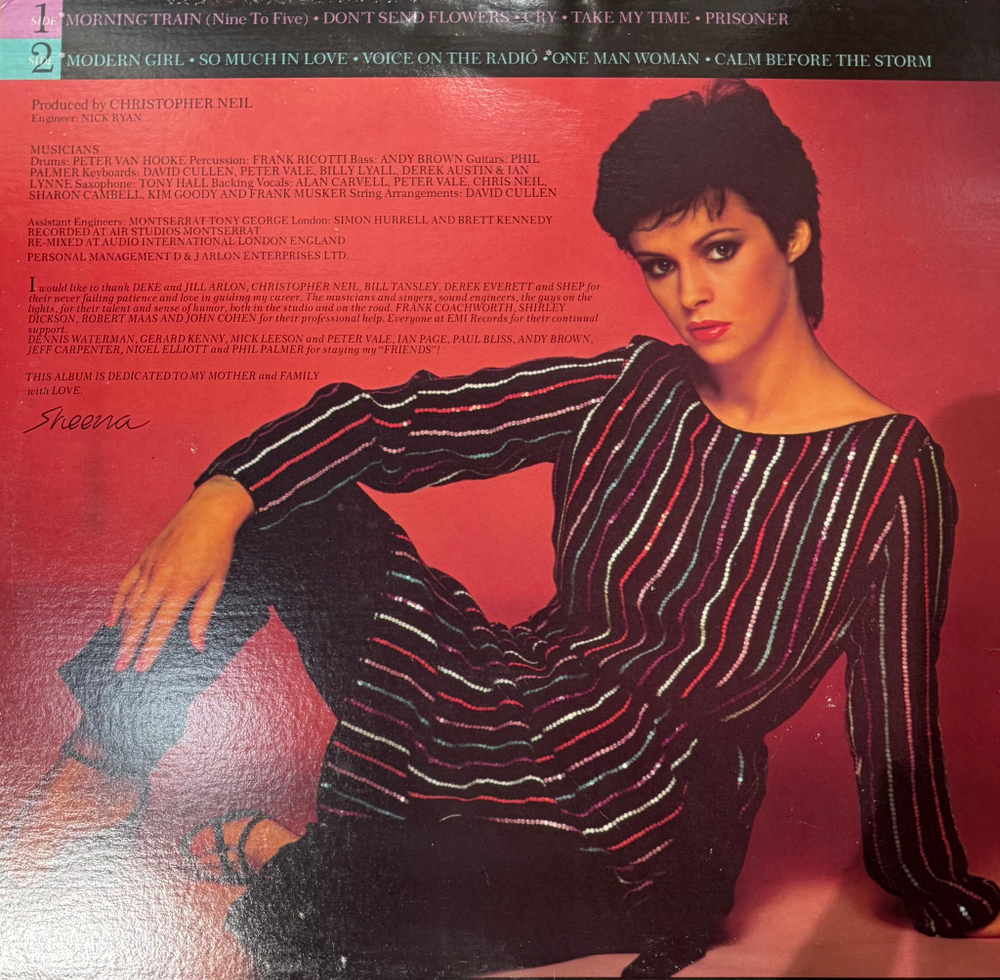 Виниловая пластинка Sheena Easton ‎– Sheena Easton LP