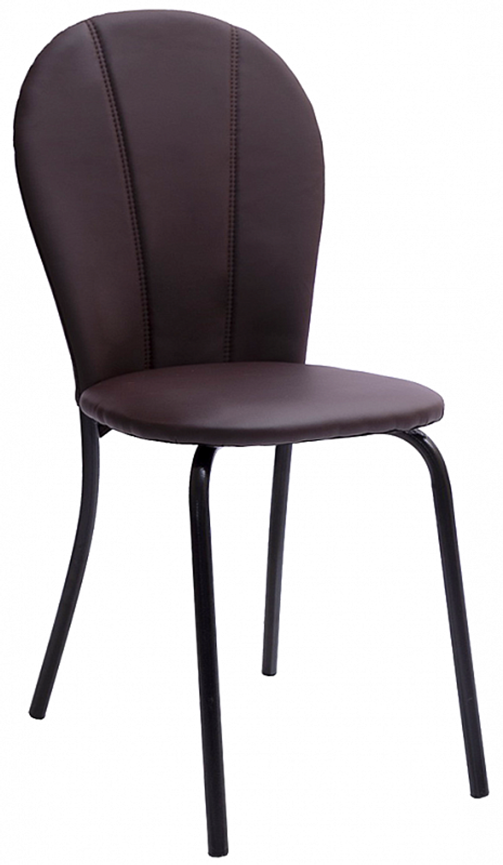 Стул Венеция 3 М(Н) каркас черный к/з Чехол черн.