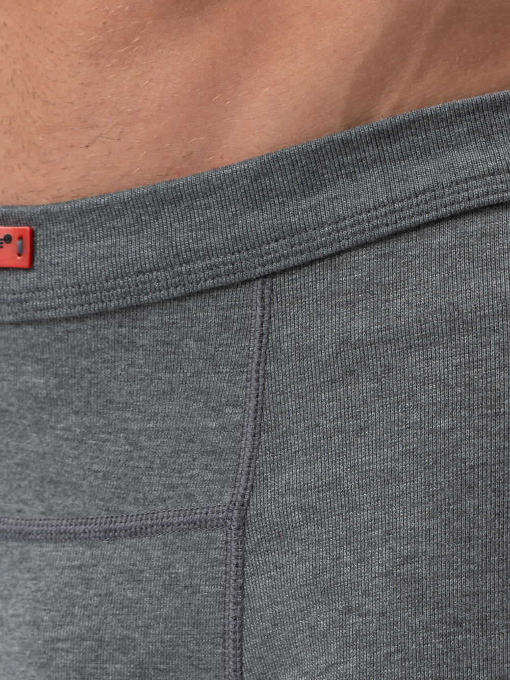 Кальсоны мужские термо серый меланж