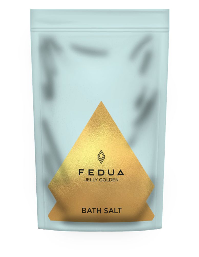 Fedua Jelly Golden Salt Bath Золотая соль для ванн