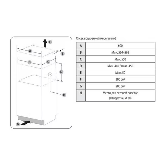 Встраиваемый духовой шкаф Samsung NQ50T9539BD/WT