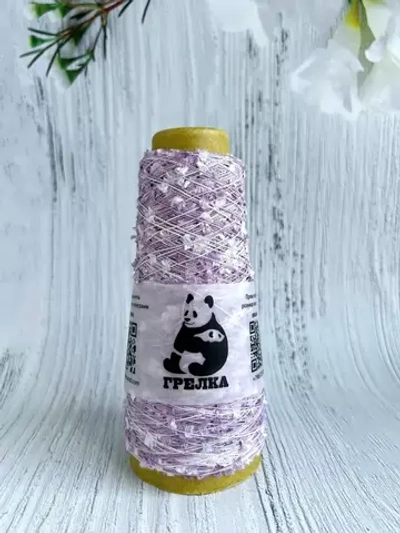 Пряжа для вязания травка пушистая реснички