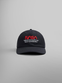Кепка ALPHA INDUSTRIES NASA WORM LOGO CAP