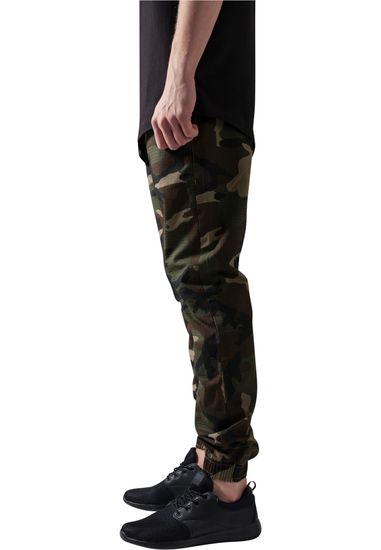 Брюки URBAN CLASSICS Camo Ripstop Jogging Pants (Камуфляж (Wood Camo)