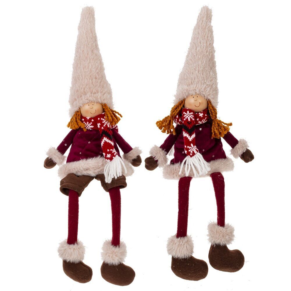 GAEM Игрушка набивная "Мальчик/ девочка", L15 W7 H42/22 см, 2в.