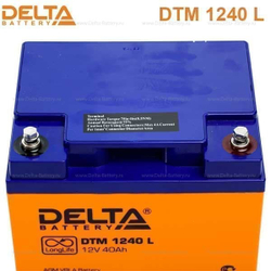 Аккумуляторная батарея Delta DTM 1240 L (12V / 40Ah)