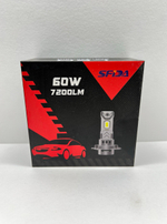 H11 / Автомобильные светодиодные лампы, H11, 120W, 7200 LM, 12 вольт, SFIDA LED V19, Cфида Девятнадцать, TG (2 шт. / комплект)