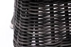 "Равенна" кофейный стол из искусственного ротанга, цвет графит