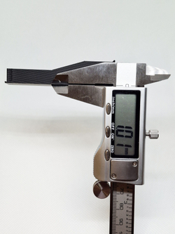 Соединитель для плинтуса 80x20 мм, белый пластиковый - 4 шт.