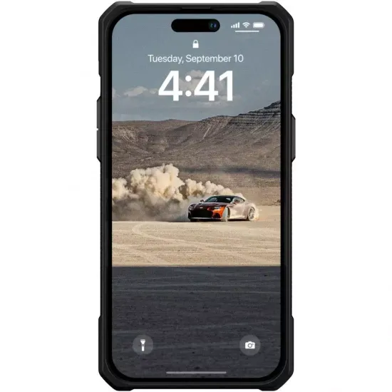 Чехол Uag Monarch для iPhone 14 Pro Max 6.7", цвет карбон (Carbon Fiber)