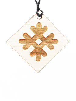 Деревянный славянский оберег Целебник