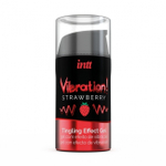 Увлажняющий гель Жидкий вибратор Strawberry, 15 мл
