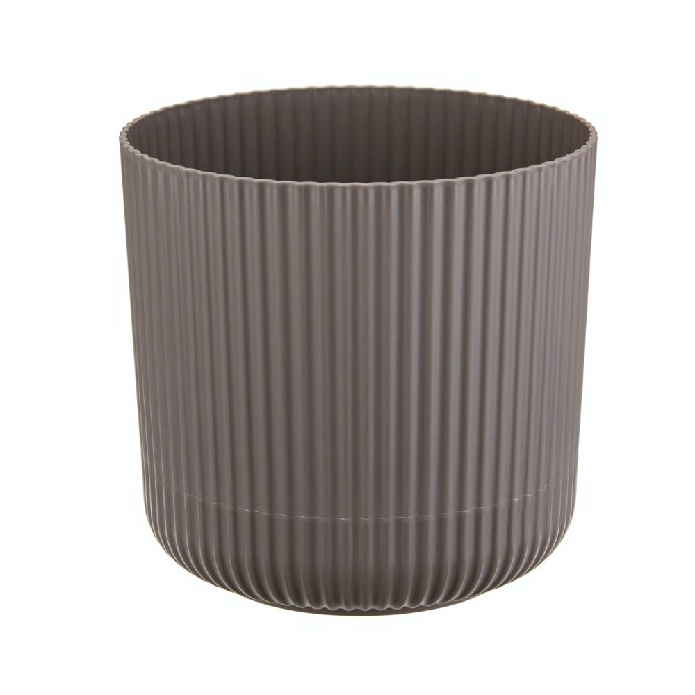 Кашпо ВЕЛЬВЕТ D140мм 1,6л с пристегнутым поддоном