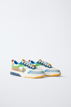 ZARA КЕДЫ BRAWL STARS © SUPERCELL OY, РАЗНОЦВЕТНЫЙ