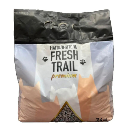 Наполнитель FRESH TRAIL кремниевый впитывающий - 3,4 кг