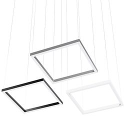 Светильник квадратный подвесной FS-TG-PR 98Вт 7840Лм IP20