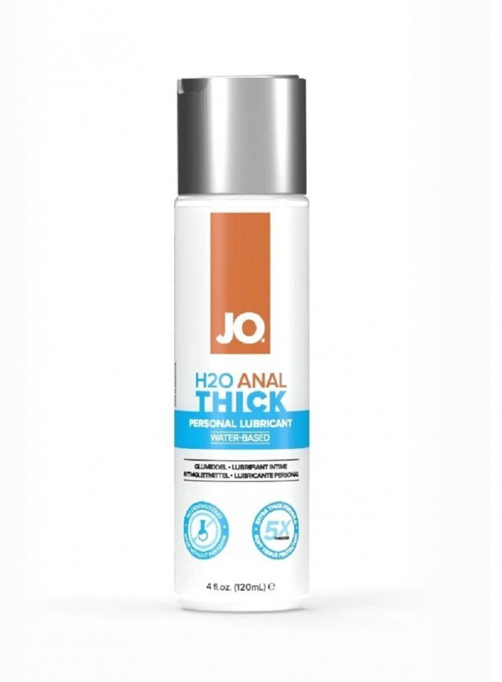 Анальный лубрикант на водной основе JO Anal Thick H2O 120 мл