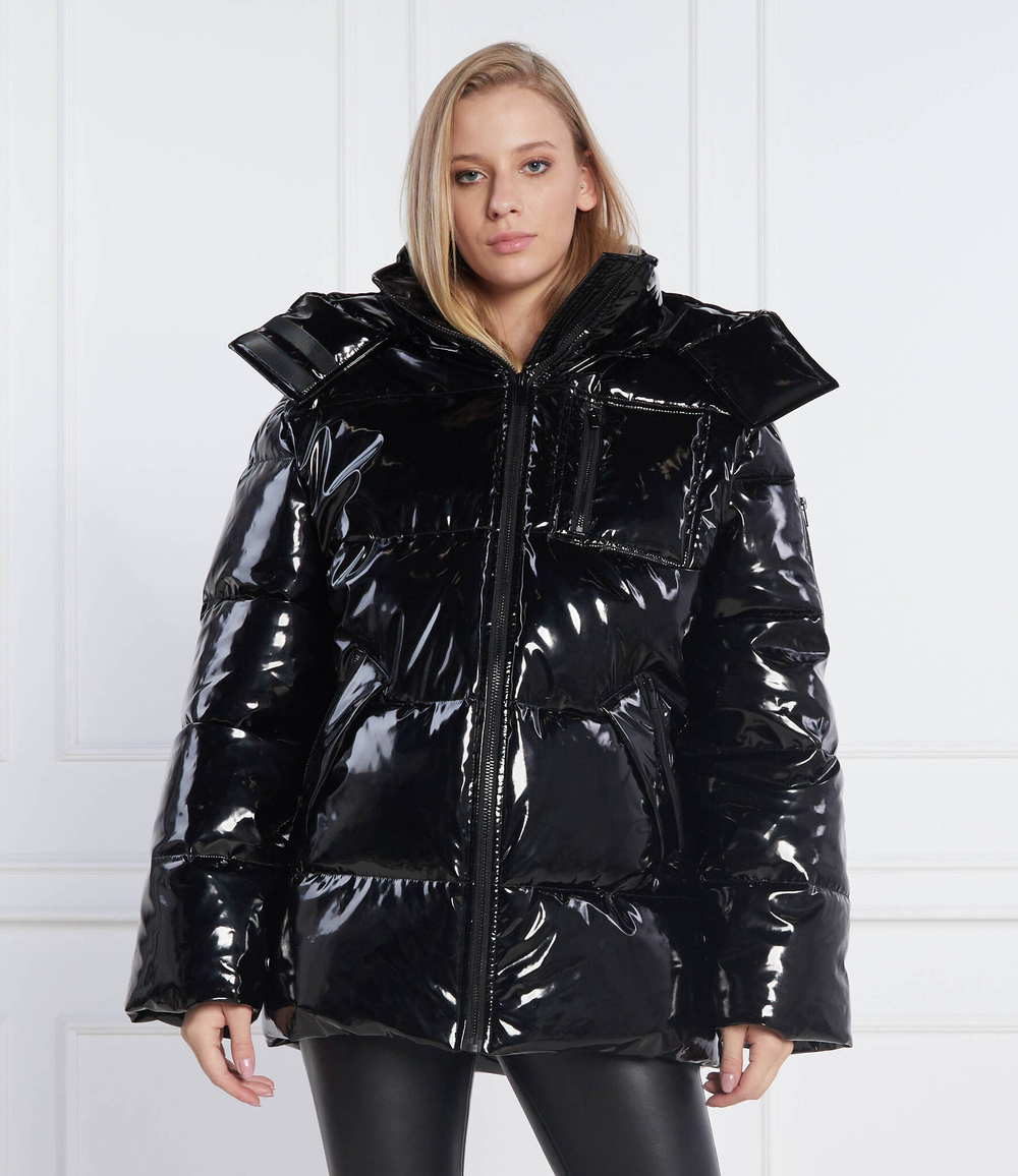 куртка на подтяжках The Kooples - черный(FDOU25006K)