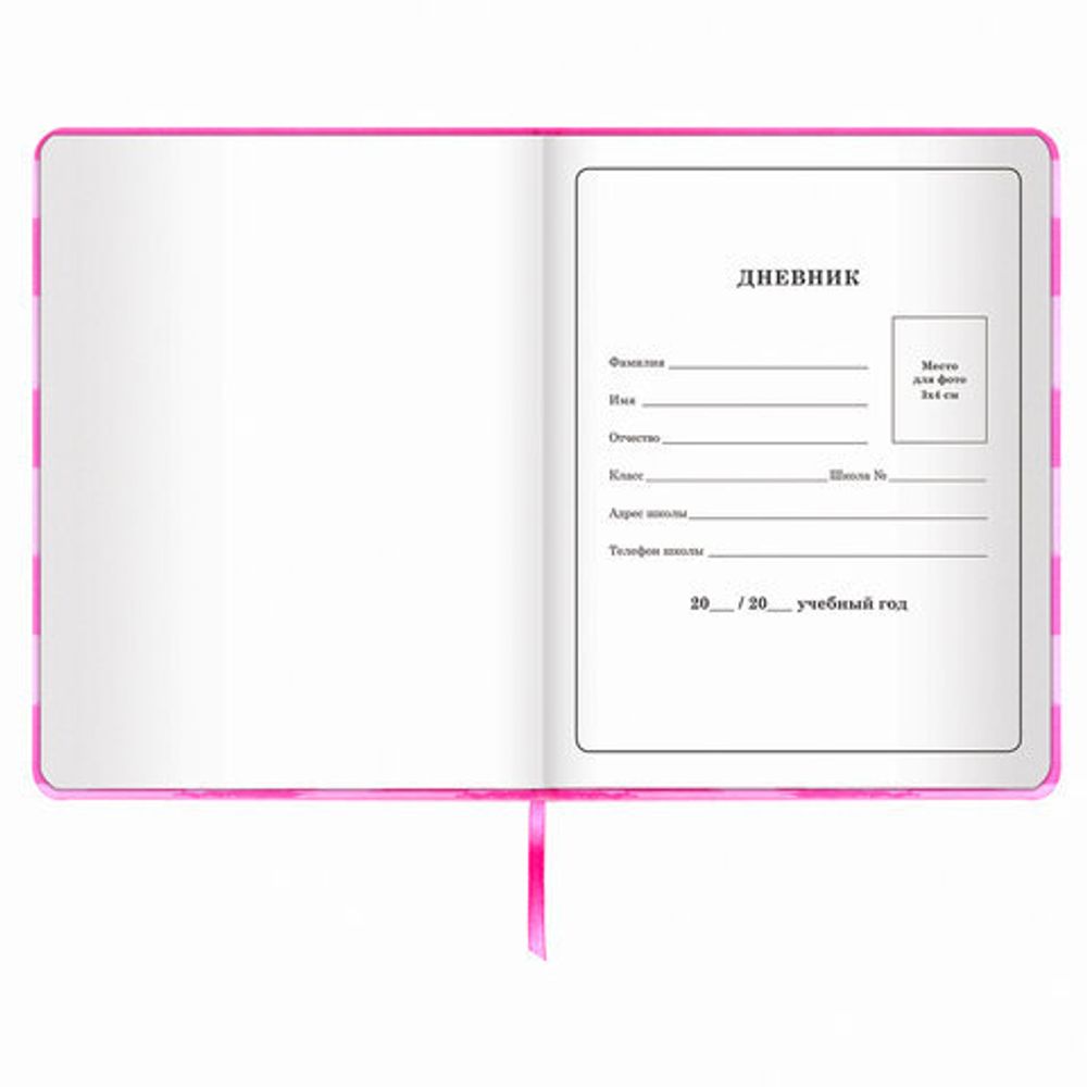 Дневник 1-4 класс 48 л., обложка кожзам (твердая), печать, аппликация, ЮНЛАНДИЯ, "АВАКОТ", 105938