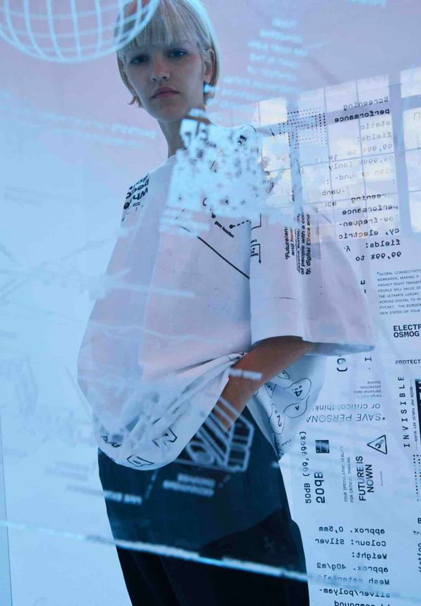 Футболка Futureisnown Human Empathy *Empathy collection Белая - фото 11