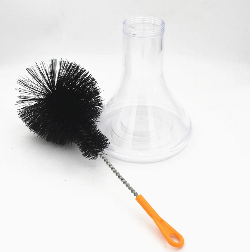 Ёршик для колбы Hate-с пластиковой ручкой