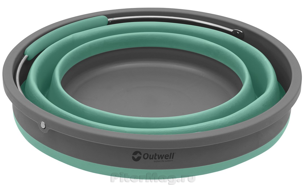 Ведро складное Outwell Collaps Bucket w/lid Plum [650477]