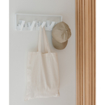 Вешалка настенная skyline, 50 см, белая, 5 крючков