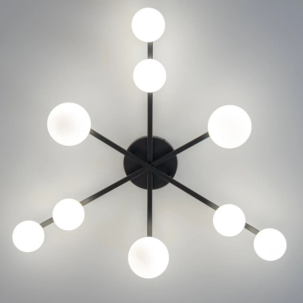 Citilux GLOB CL209291 Люстра потолочная Чёрная