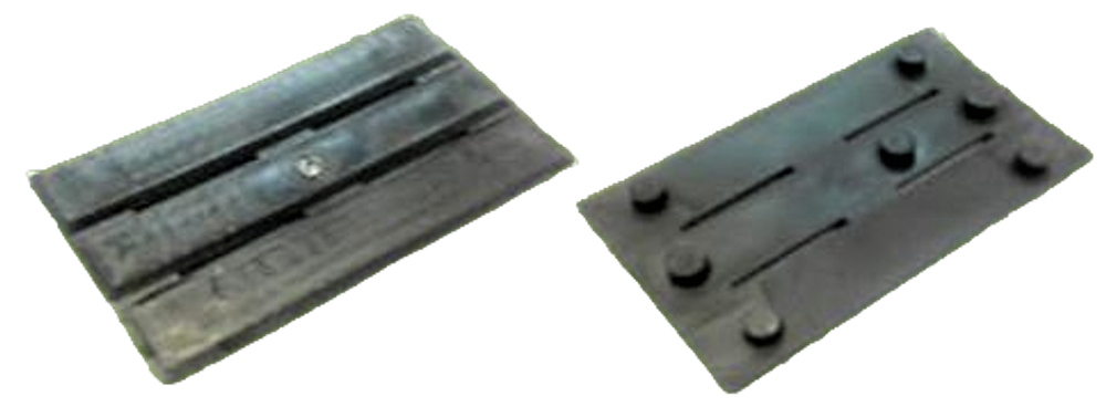 Вкладыш башмака кабины 137x80 Т-16 7 PIN для Lift Material