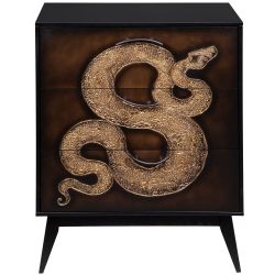 Комод Серпентис с 3 ящиками Найт