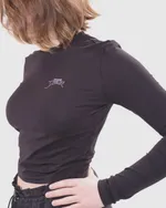 Лонгслив Issue Shadow черный