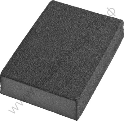 Губки шлифовальные DEXX четырехсторонняя, средняя жесткость, Р80, 100х68х26мм