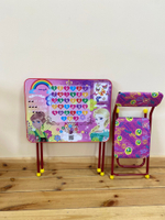 Комплект детской мебели АЗБУКА "Две Принцессы" арт. КМ3/72П