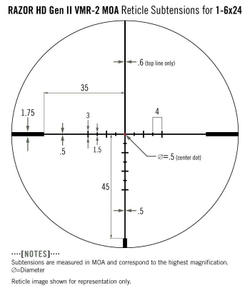 Оптический прицел Vortex Razor HD Gen II-E 1-6×24