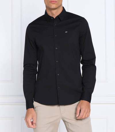 рубашка poplin Calvin Klein - черный(K10K110856)